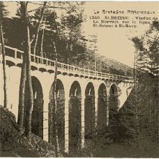 St-Brieuc viaduc de la Horvaie sur la ligne